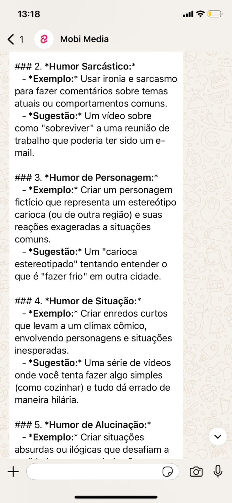 Conversa WhatsApp 6
