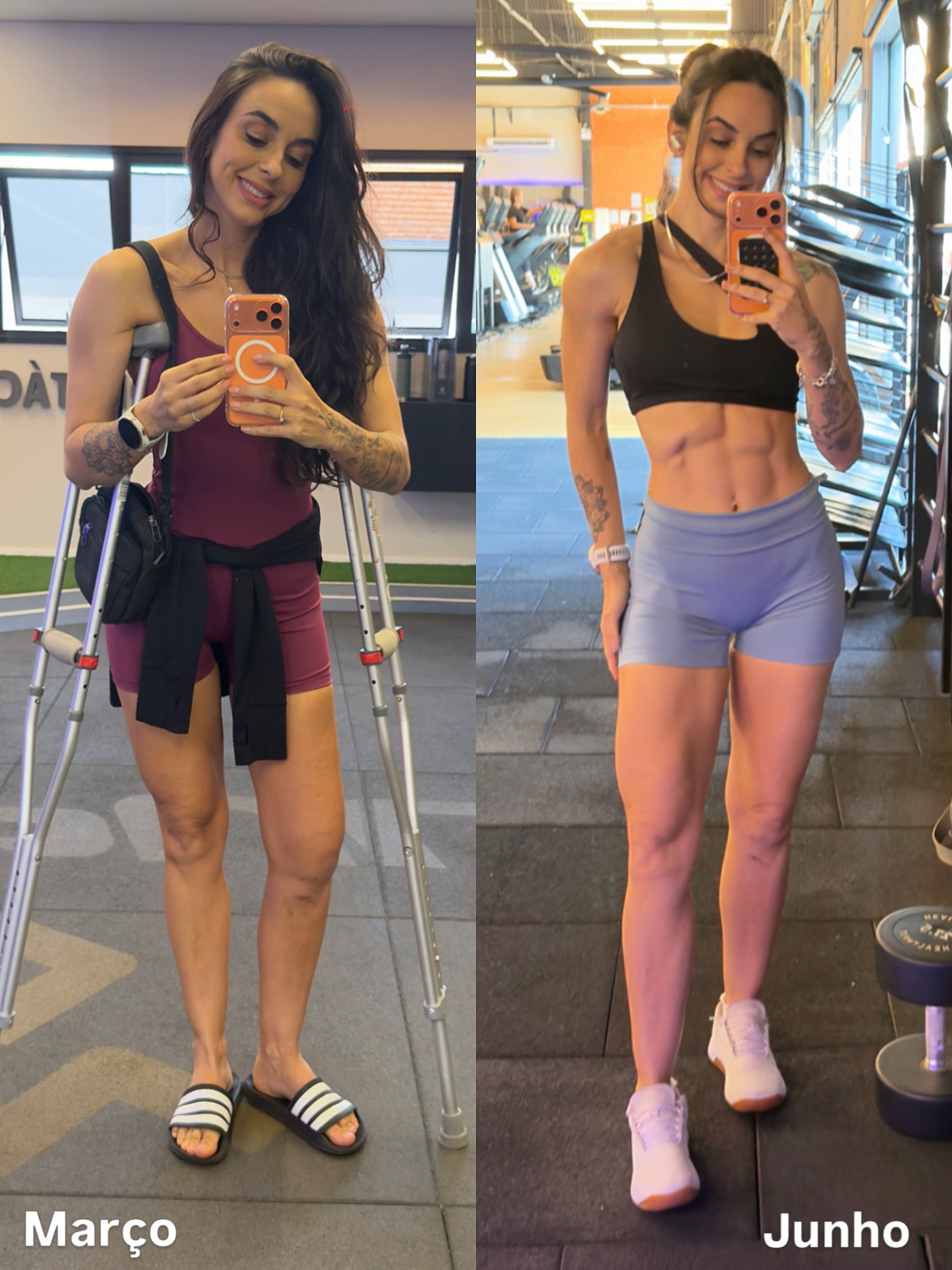 ESSE ANTES E DEPOIS TRADUZ EXATAMENTE POR QUE EU ACREDITO TANTO NO EXERCÍCIO FÍSICO…