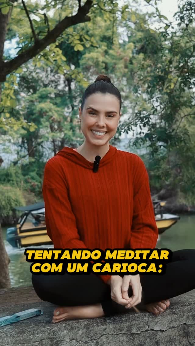 Thumbnail para Pra começar a semana relaxando… HAHAHAHAHA “Carioca tentando meditar” é assim ou não é?? 🤣😂👊🏼 

#carioca #cariocas #cariocando #cariocadagema #carioquissimo