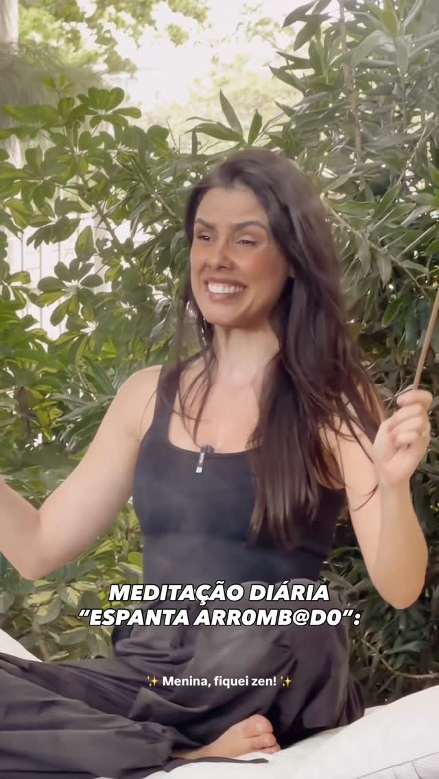 Se você repetir o mantra “espanta arr0mb@d0“ todo dia, sua vida vai mudar 😂🤣🙌🏼✨ Deixa nos comentários se você vai aderir HAHAHAHAHAA

P…