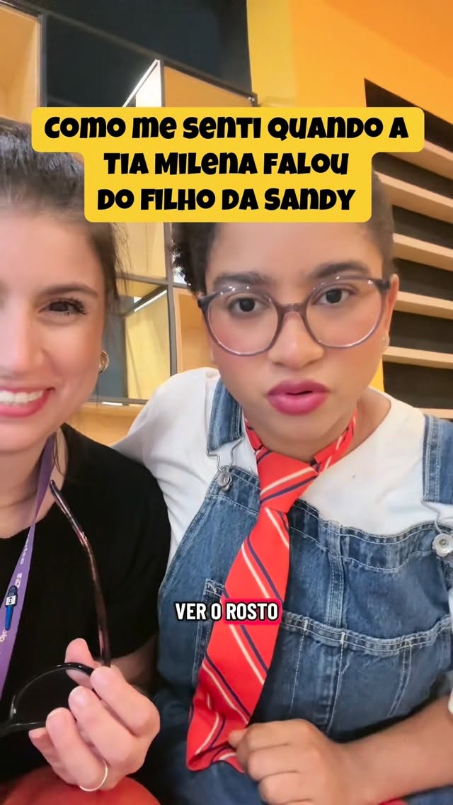 Me senti exatamente assim 😳
@tiamilenabbb  @jordanarimorais  @sandyoficial 

#vira…